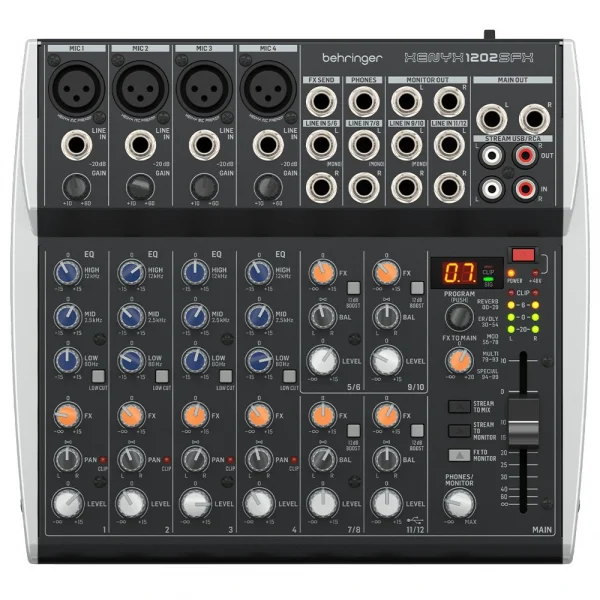 Behringer 1202SFX 6-kanal ses mikseri