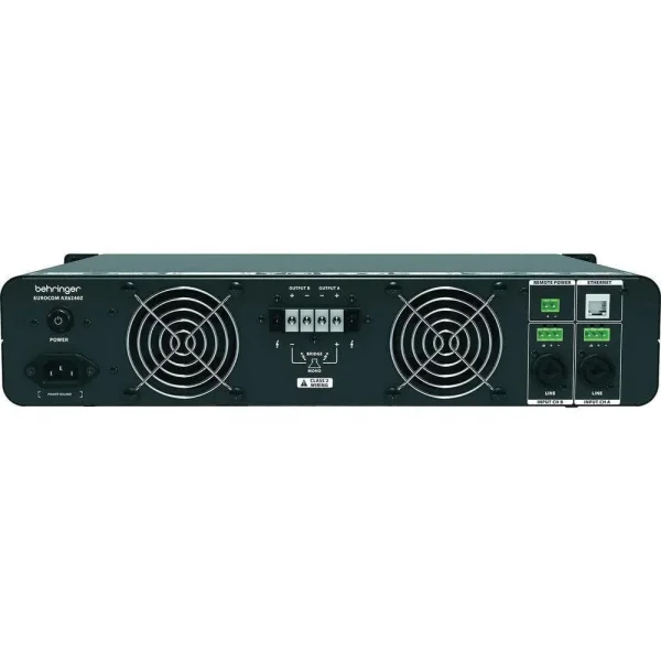 EUROCOM AX6240Z DSP Power Amplifikatörer 900W/100V-70V USB, Ethernet Controlable