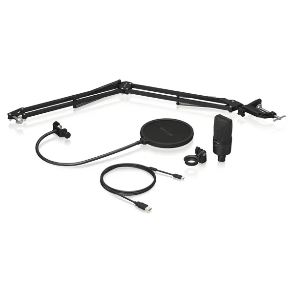 Behringer D3 PODCAST BUNDLE USB Podcast Mikrofon Seti