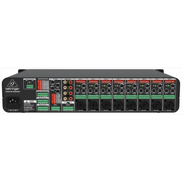 EUROCOM MA6000M, High-End Auto-Mixer, 8 Mic/Line, 4 stereo Kanal