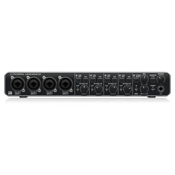 Behringer UMC404HD 4x4 24-Bit/192 kHz USB Ses Kartı