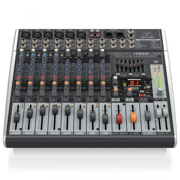 Behringer X1222USB 8-Kanal Analog Mikser