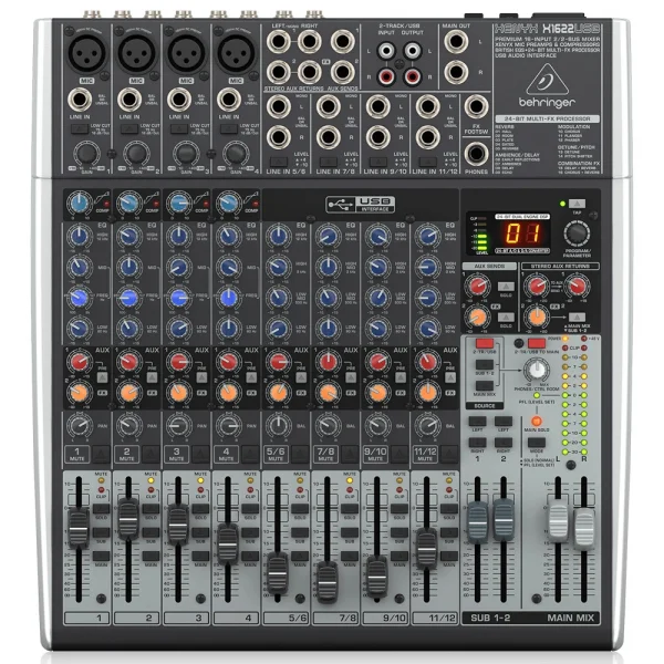 Behringer X1622USB 8-Kanal Ses Mikseri
