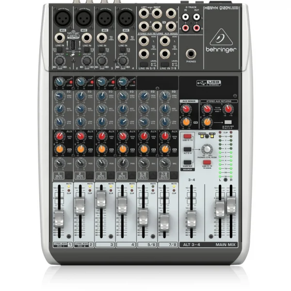 Behringer Q1204USB 6-Kanal Efektli Ses Mikseri
