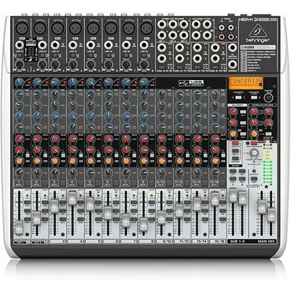 Behringer QX2222USB 12-kanal Analog Mikser