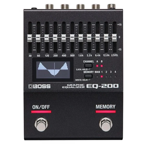 BOSS EQ-200 Programmable Stereo Graphic Equalizer