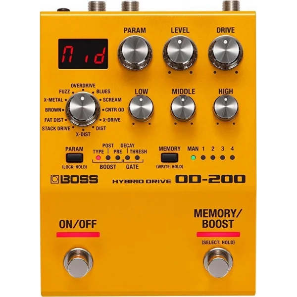 BOSS OD-200 Hybrid Drive Pedal