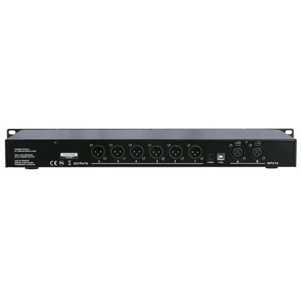 Dap Audio DCP-26 2x6 2 Giriş / 6 Çıkış Dijital DSP Processor