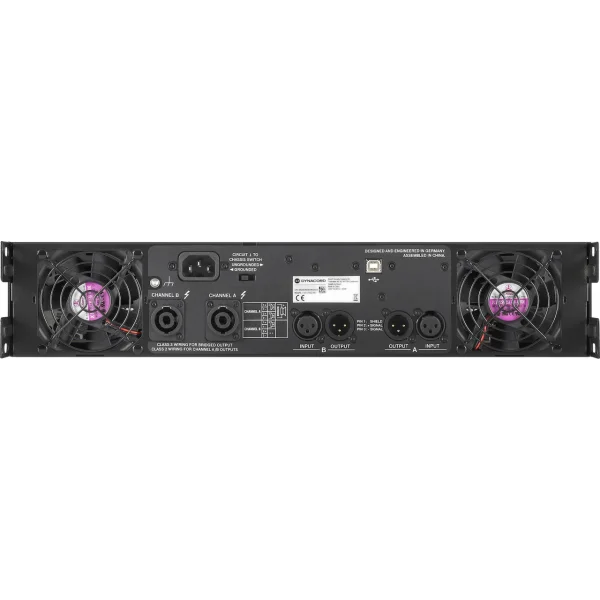 Dynacord L1800FD 2x950W 4-ohm DSP Power Amplifikatör