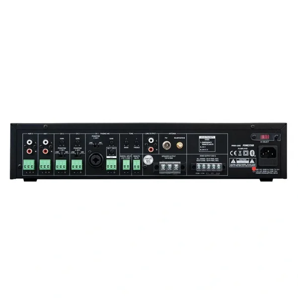 Fonestar PROX-120Z 100V 120W Multi-Zone Power Amplifier