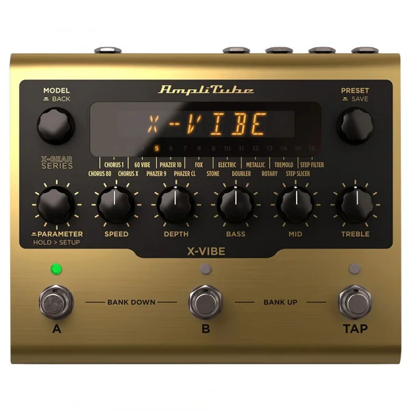 IK Multimedia Amplitube X-Vibe Modulation Pedalı