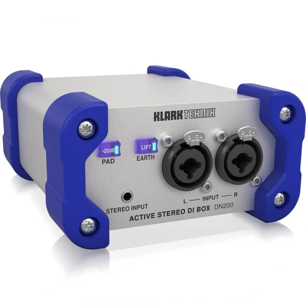 Klark Teknik DN200-V2 2 Kanal Stereo Aktif Di-Box