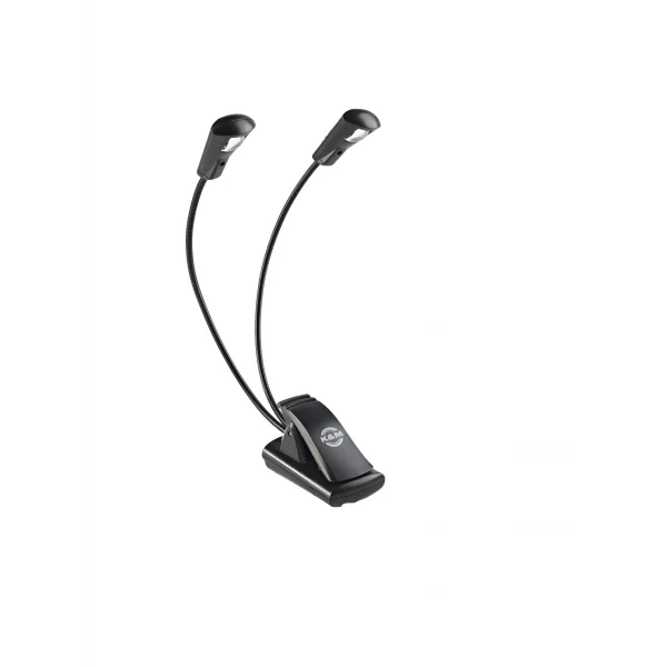 König & Meyer 12243-000-55 Çift Başlı Led Nota Sehpası Aydınlatma ışığı