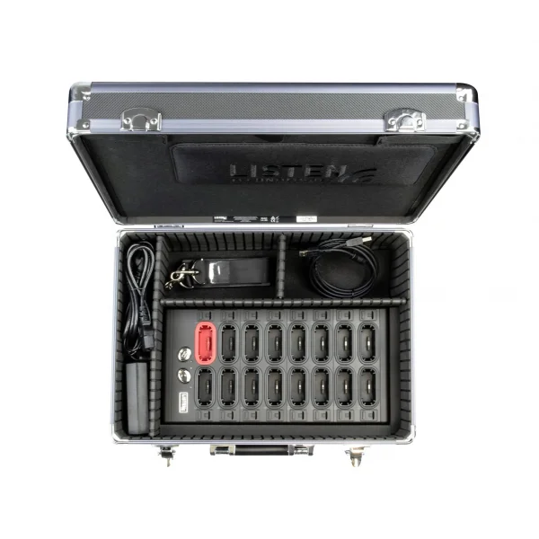 Listen LA-481 16 ünite için Docking Station Case, PC Sistem Manager, Şarj ve Taşıma Ünitesi