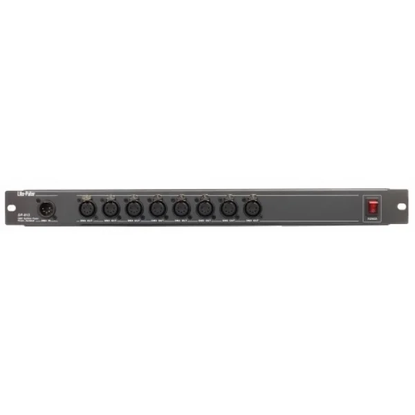 Lite Puter DP-81 Dmx Splitter 1 Giriş, 8 Çıkış, 5 Pin Xlr, DC Optik Koruma