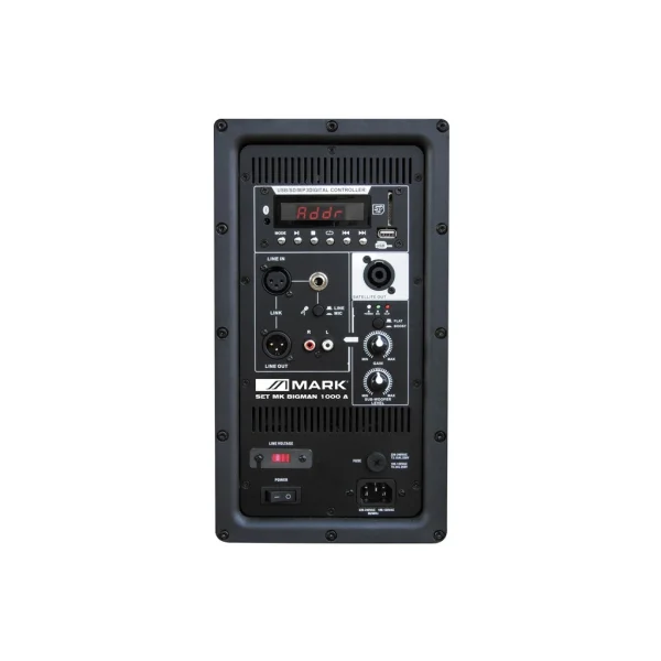 MK BIGMAN 1000 A 2li Aktif Hoparlör Sistemi 2 x Sub + 2 Üst (2x12 +2x4)