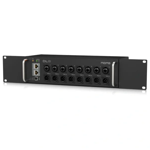 Midas DL8 PoE-Aktif 8 Giriş, 8 Çıkış Dijital Stage Box