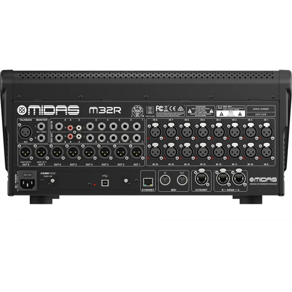 Midas M32R LIVE Compact Dijital Mikser 16 Fader