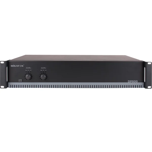 Mikafon DP500 Power Amplifikatör 2x300W/100V | Yönetilebilir Network IP