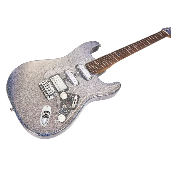 Mooer MSC50ProMCR Elektro Gitar (Magic Crystal)