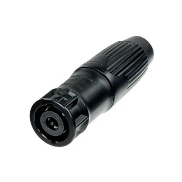 Neutrik NLT8FXX-BAG 8 Pin speakON STXX Metal Kablo Konnektörü, Dişi, Siyah