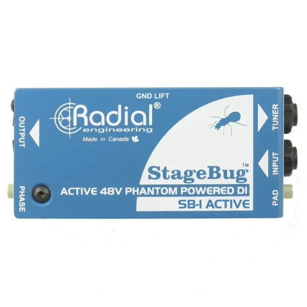 Radial SB-1 Active Gitar & Bas için Aktif Di-Box