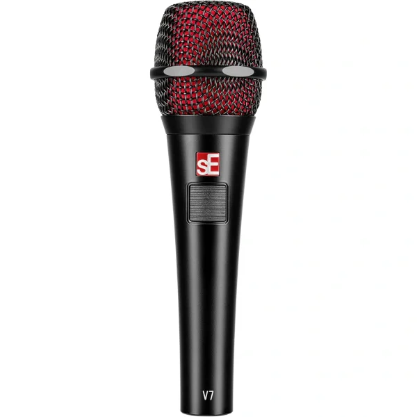 sE Electronics V7 PTT Dinamik Vokal Mikrofon, Supercardioid (Siyah)