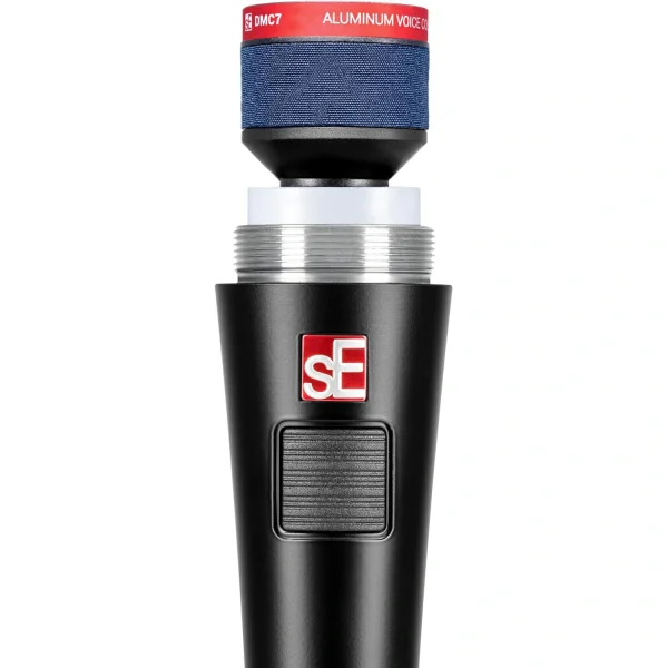 sE Electronics V7 PTT Dinamik Vokal Mikrofon, Supercardioid (Siyah)