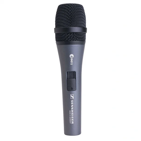 Sennheiser E-845-S Dinamik Mikrofon Supercardioid Anahtarlı