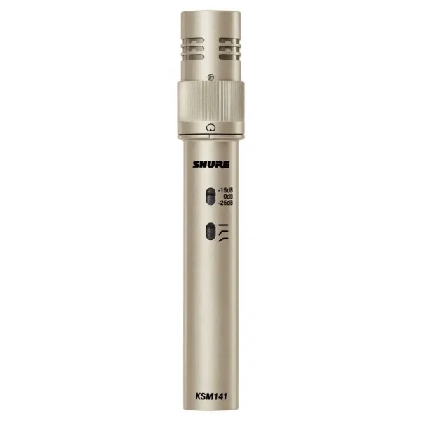 SHURE KSM 141/SL Condenser Enstrüman Mikrofonu, Cardioid/Omni