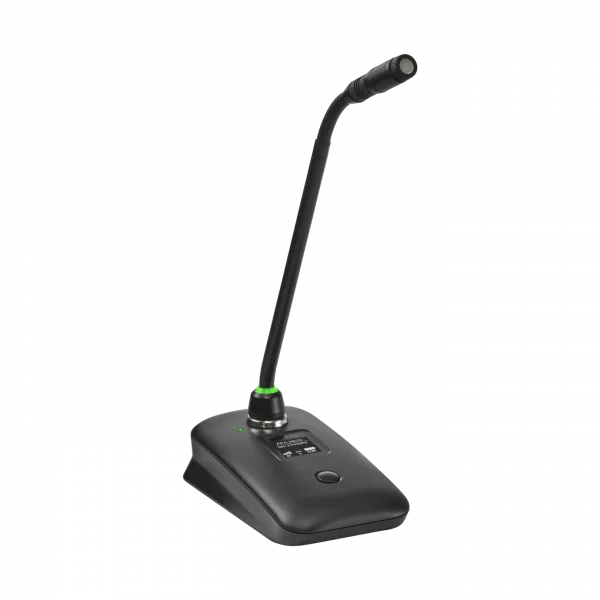 SHURE MXW8X Masaüstü Gooseneck Verici – Microflex Wireless neXt Uyumlu (Goosenecek dahil değil)