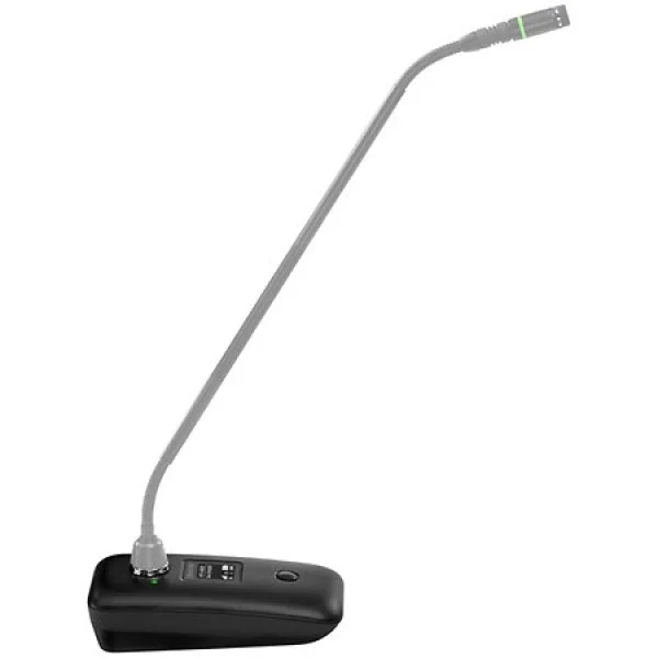 SHURE MXW8X Masaüstü Gooseneck Verici – Microflex Wireless neXt Uyumlu (Goosenecek dahil değil)