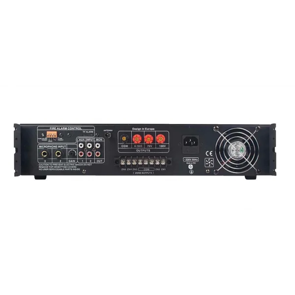 SSP PAM 120 120W/100V, 5-zone Mikser Amfi | USB Bluetooth FM