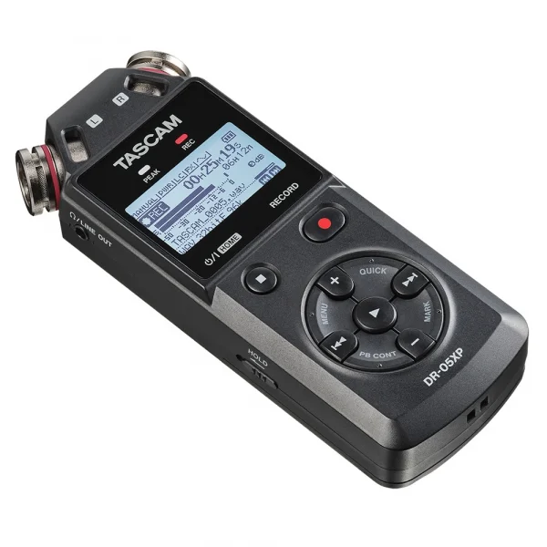 Tascam DR-05XP 32 bit float, handheld stereo recorder