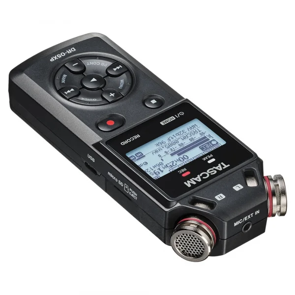 Tascam DR-05XP 32 bit float, handheld stereo recorder