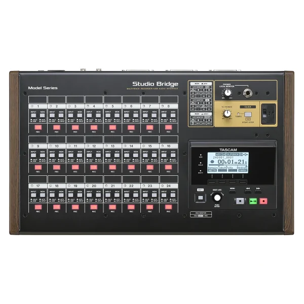 Tascam STUDIOBRIDGE 24 Track Recorder and Audio Interface with SD Card