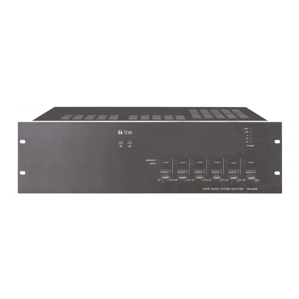 TOA VM-3360E CE ilave 6-zone Sistem Genişletme Amfisi 360W