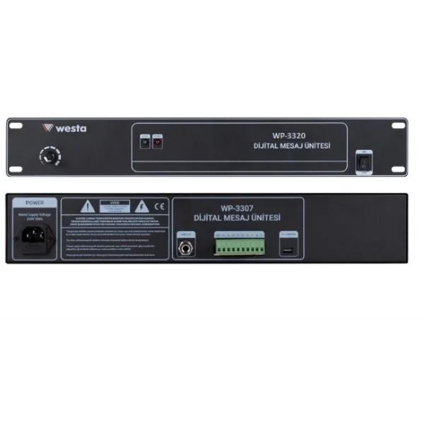 Westa WP-3320 Mesaj Kayıt Oynatma Ünitesi 10 Kontak