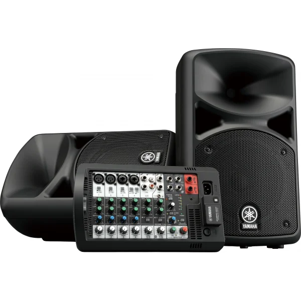 Yamaha STAGEPAS 400BT Compact Ses Sistemi, 2 Ad 8 Hoparlör ve Mixer
