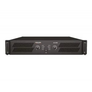 Decon DA-3000 2x1300W/4-ohm Power Amplifikatör