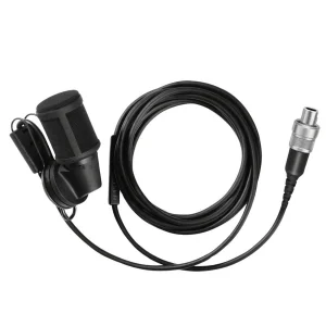 Sennheiser MKE 40 (BLACK 3-PIN) Kardioid Yaka Mikrofonu (3 pin SE fiş, Antrasit)