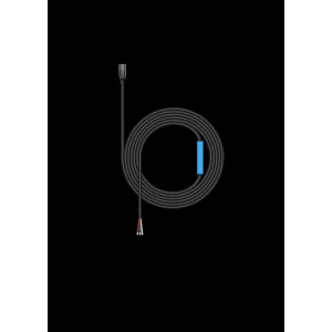 Sennheiser MKE 2 (BLACK OPEN END) Küresel Yaka Mikrofonu (açık uçlu 3 m kablo, Antrasit)