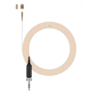 Sennheiser MKE 1-ew-3 Küresel Minyatür Yaka Mikrofonu (3,5 mm EW jak, Bej)