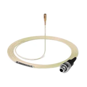 Sennheiser MKE 1-4-M Küresel Minyatür Yaka Mikrofonu (3 pin SE konnektör, Açık Bej)