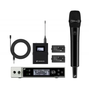 Sennheiser EW-DX MKE 2 / 835-S SET (R1-9) Kablosuz Combo Set (El + Yaka, 520–607,8 MHz)