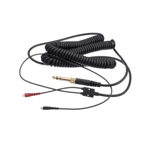 Sennheiser HD 25 Coiled Cable (3m) Spiral Kulaklık Kablosu (6,3 mm Adaptörlü)
