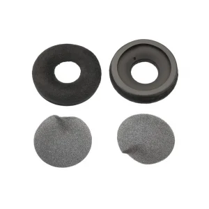 Sennheiser HD 25 - BLACK VELOUR EAR PADS Kadife Kulak Pedi (Siyah, 1 Çift)