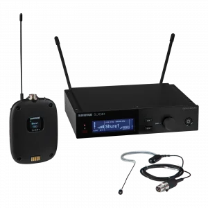 Shure SLXD14+/153B Dijital Kablosuz Earset Mikrofon Seti (MX153B Omni)