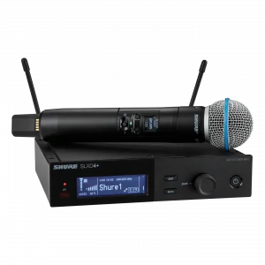 Shure SLXD24+/B58 Dijital Kablosuz El Mikrofonu Seti (Beta 58A)