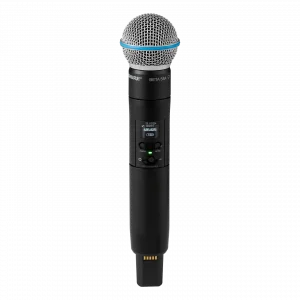 Shure SLXD2+/B58 Dijital Kablosuz El Vericisi (Beta 58A Kapsül)